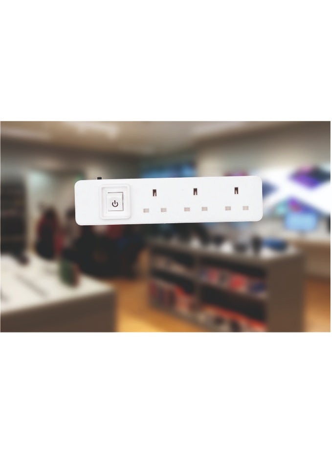 MOVAL 3-Socket Power Extension Cord 5m – All Copper, 2990W, Overload Protection, Anti-Fire Design - Image 5